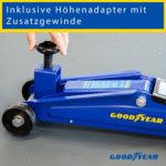 Goodyear garagekrik 3 ton – Ideaal voor SUV’s, 4x4’s en bedrijfswagens – Image 6